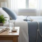 Illustration réaliste sur Magnésium et apnée du sommeil : un soutien pour mieux dormir